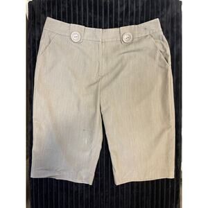 Chic Cato Women's Gray Bermuda Shorts Size 14 – Perfect for Work & Play!